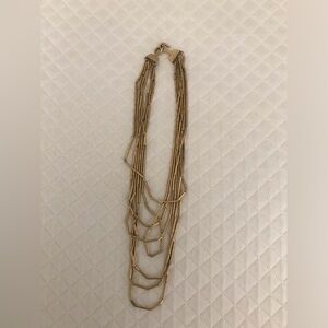 Elegant Gold Multi-Strand Necklace